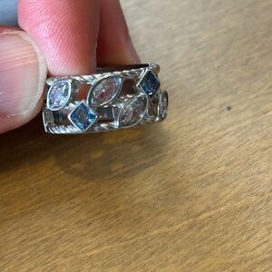 Avon Stainless Steel Cable Stone Ring